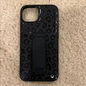Walli Black Leopard Print Phone Case!